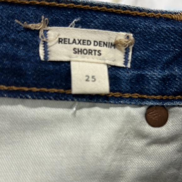 Madewell relaxed denim shorts - Picture 6 of 6